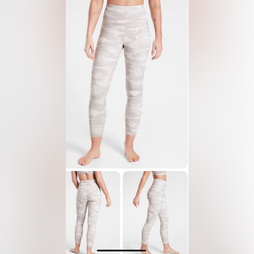 Never worn! Super soft! Athleta elation 7/8 camo tight!